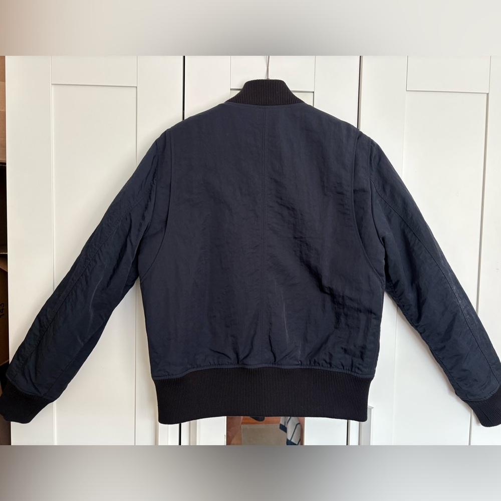 Banana Republic Men's Navy Bomber Jacket - Picture 8 of 9